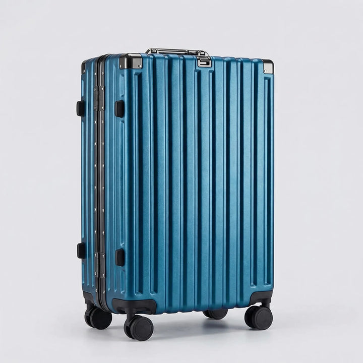 Ribbed Hard Shell Suitcase - Omnirove