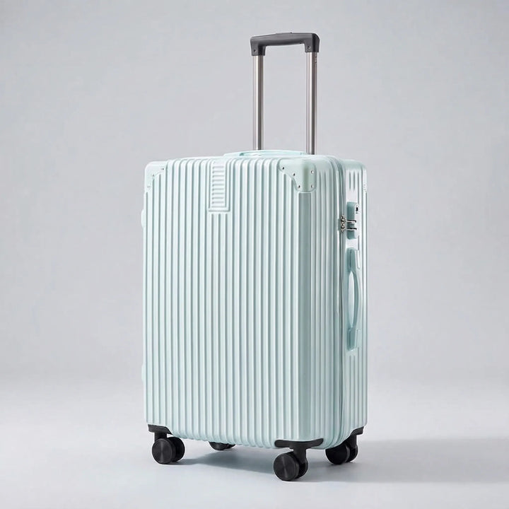 Ribbed Hard Shell Suitcase - Trekara
