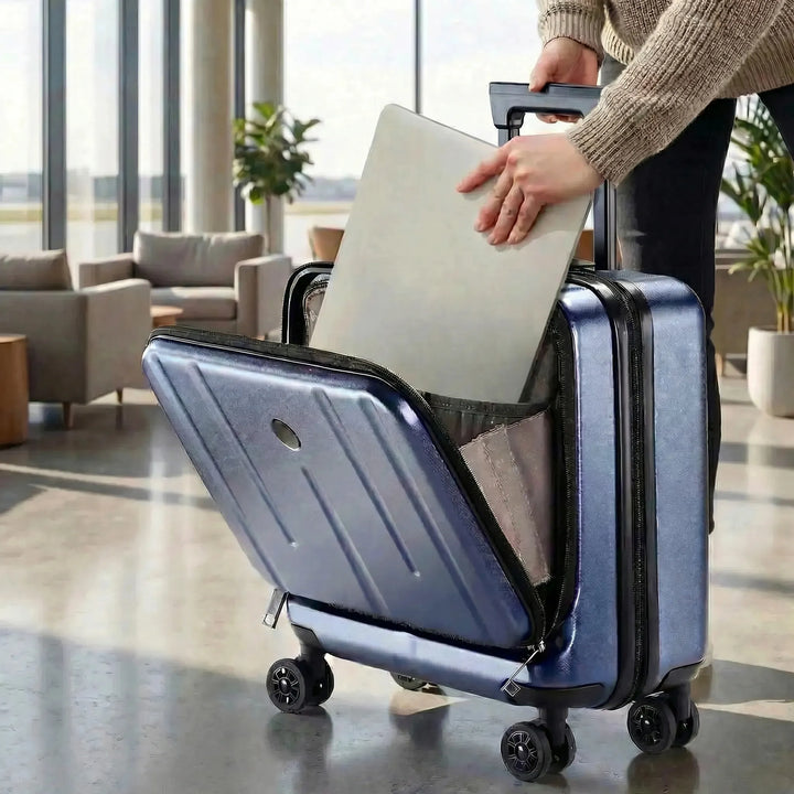 Compact Hardshell Carry-On With Laptop Compartment - Swiftcase