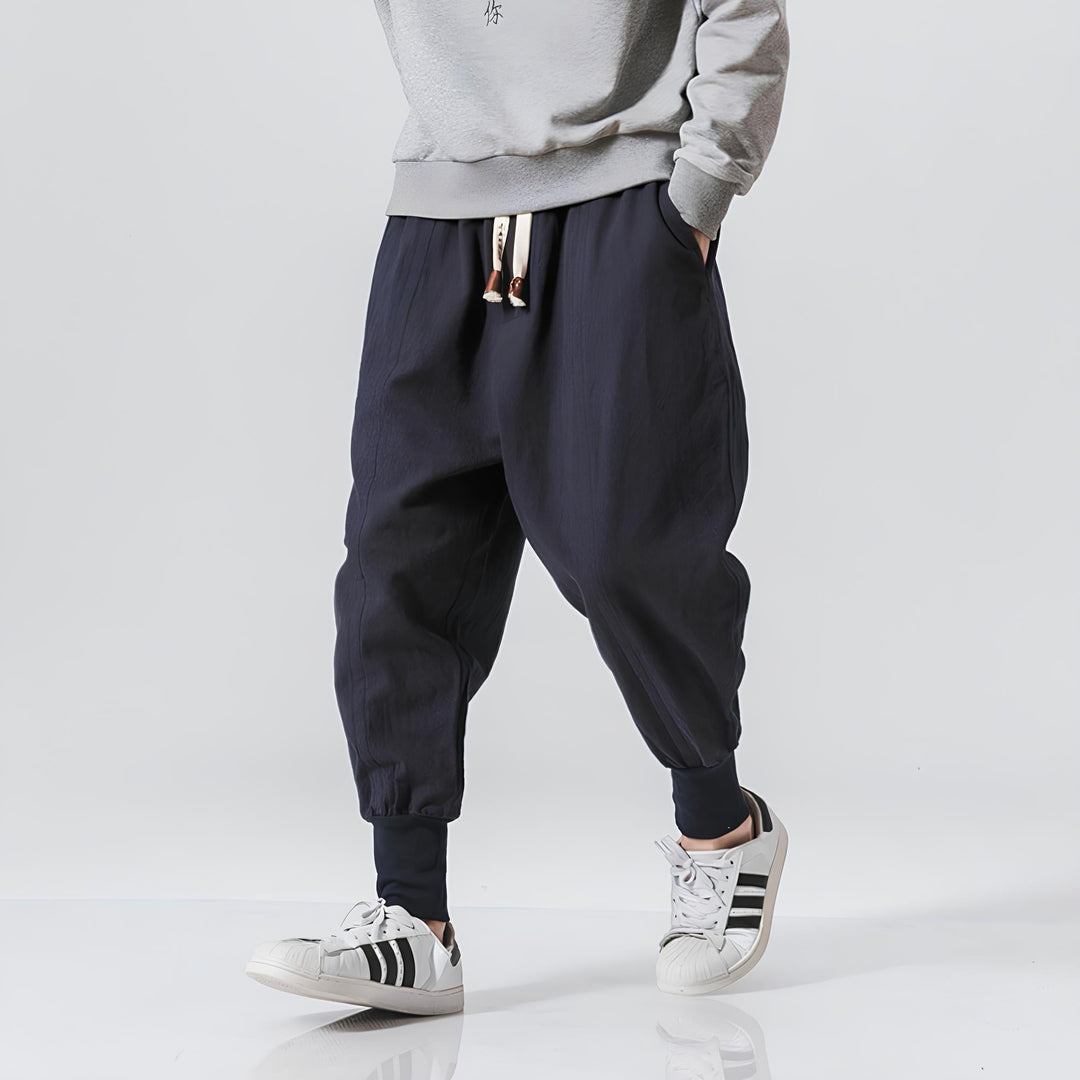 Cotton Harem Pants – Comfortable Relaxed Fit 2
