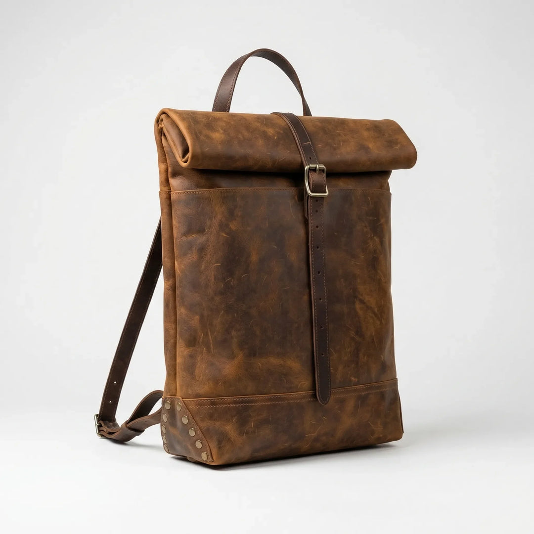 Roll-Top Daily Backpack - Veldora