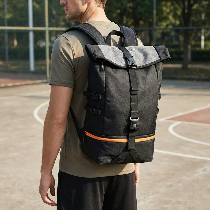 Roll Top Sports Backpack - Athlios