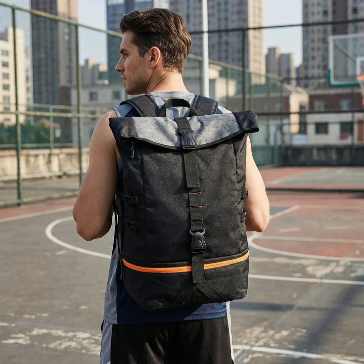 Roll Top Sports Backpack - Athlios