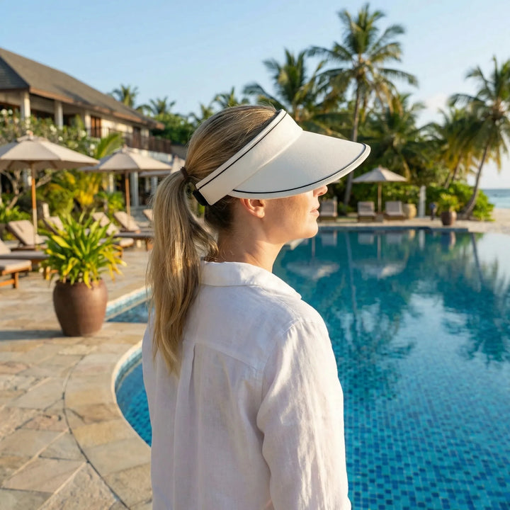 Rollable Wide Brim Visor - Visori