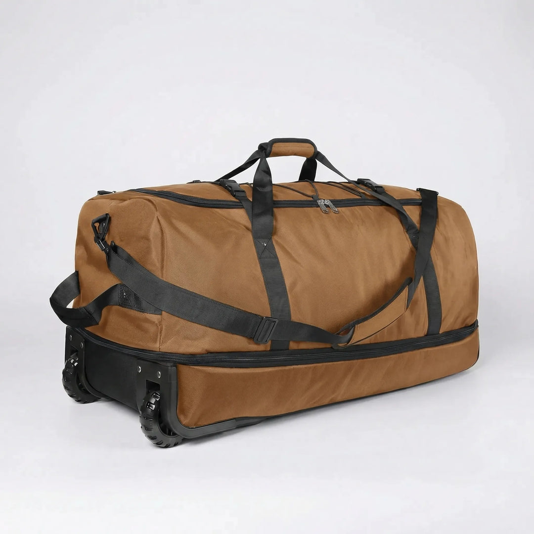 Extra-Large Expandable Wheeled Duffel - Voyaxer