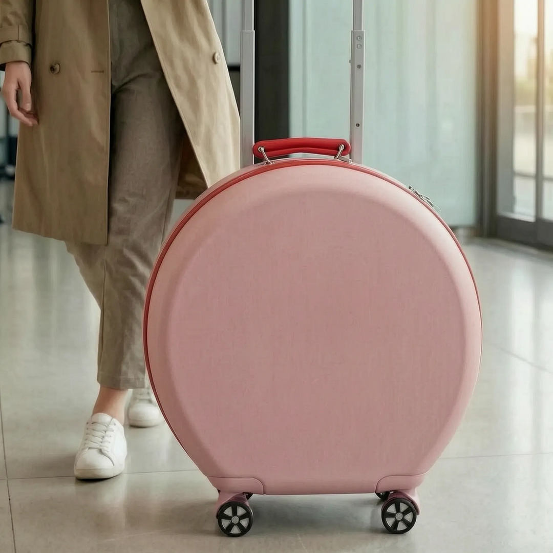Round Hard Shell Suitcase - Orbitour