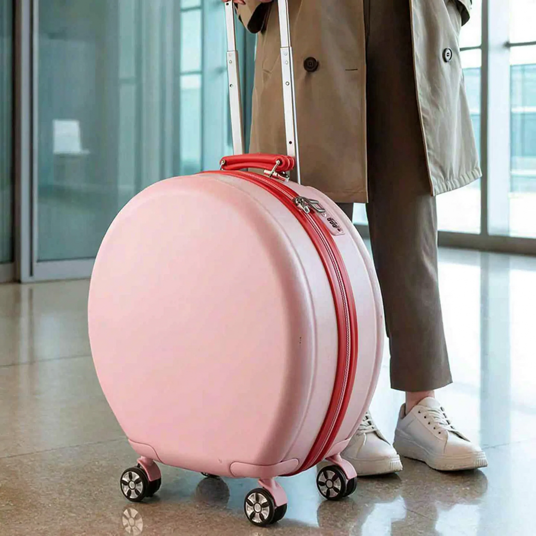 Round Hard Shell Suitcase - Orbitour