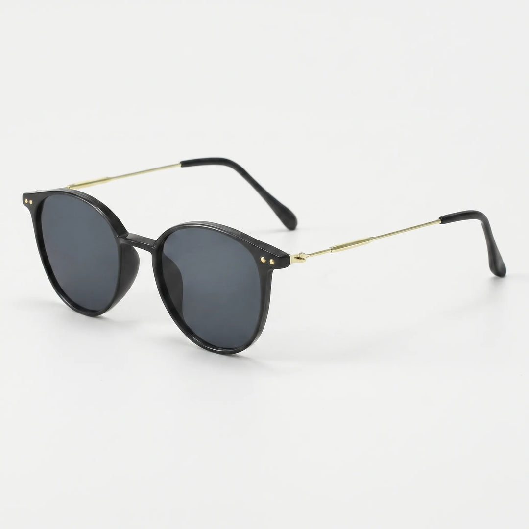 Round Retro Style Sunglasses - Solaria
