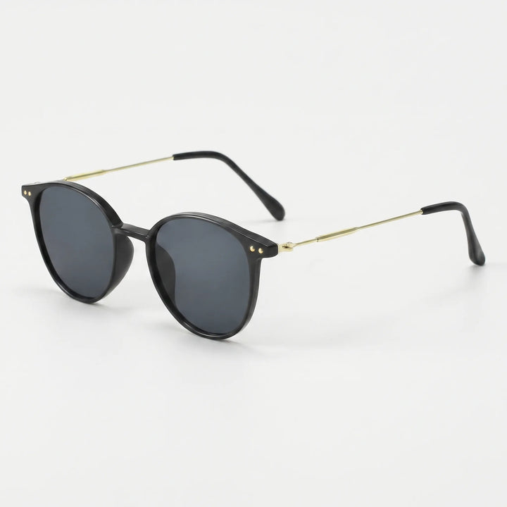 Round Retro Style Sunglasses - Solaria