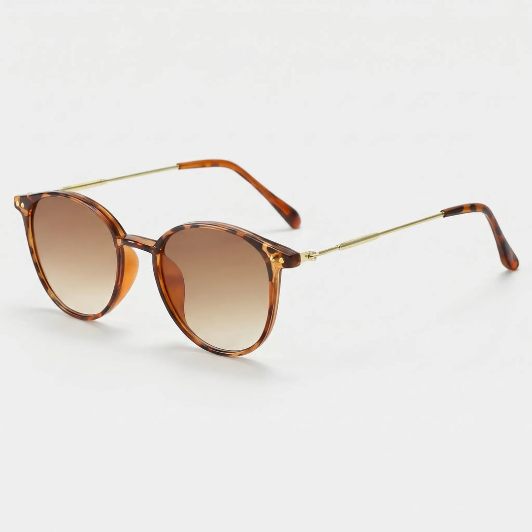 Round Retro Style Sunglasses - Solaria