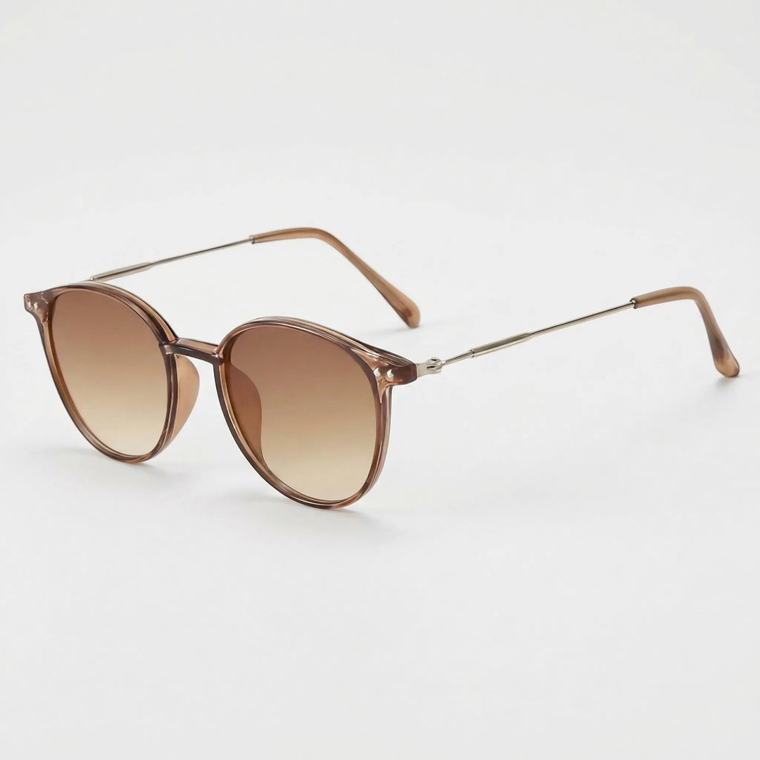 Round Retro Style Sunglasses - Solaria