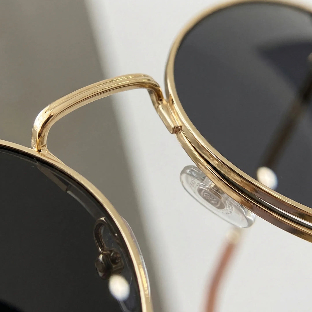 Round Wire Frame Sunglasses - Solarix