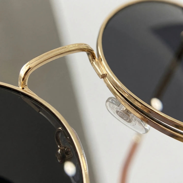 Round Wire Frame Sunglasses - Solarix