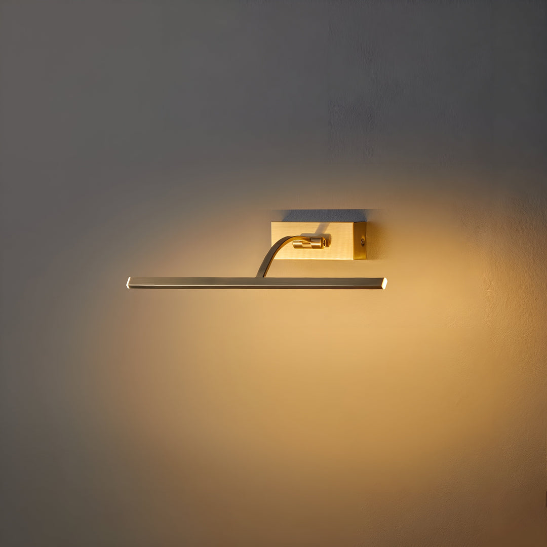Antique Brass LED Picture Light Wall Sconce for Art Display 3