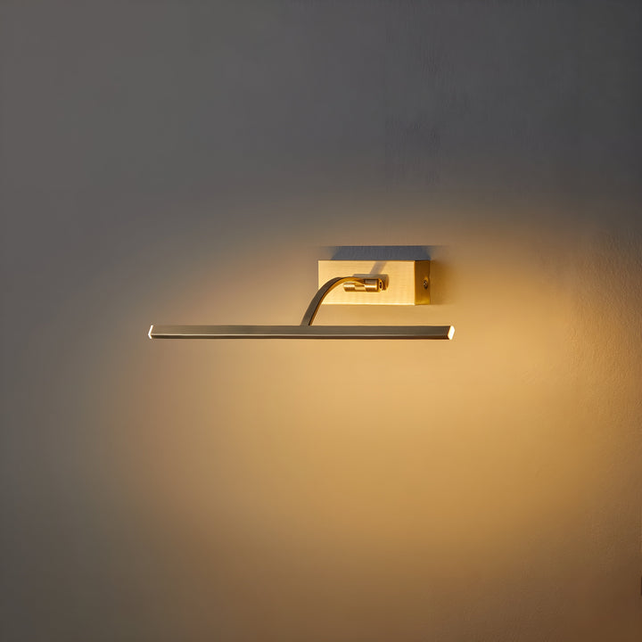 Antique Brass LED Picture Light Wall Sconce for Art Display 3