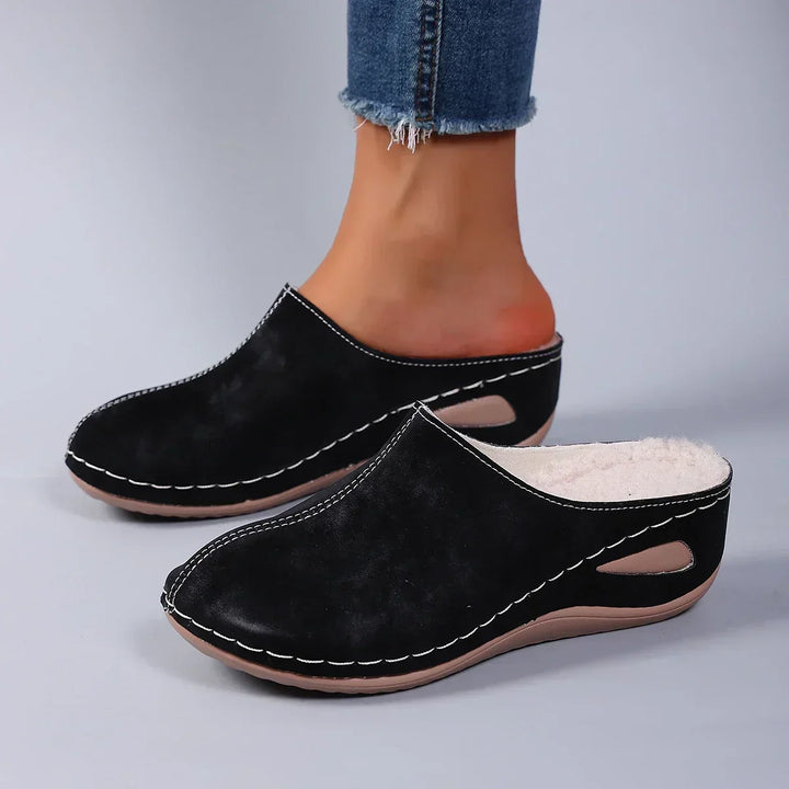 Orthopedic Warm Fleece-Lined Slippers for Everyday Comfort at Home 2