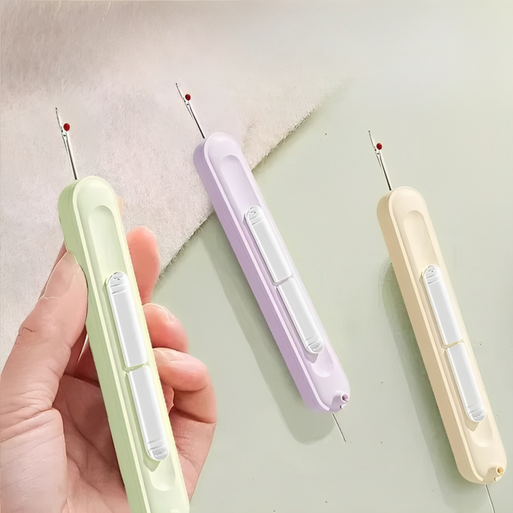 2-in-1 Portable Needle Threader and Seam Ripper for Easy Sewing on the Go 5