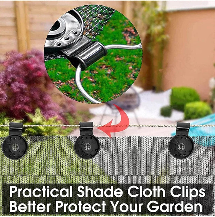 Heavy-Duty Wind-Proof Clips for Outdoor Nets and Tarps 2