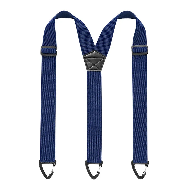 Men's X-Back Suspenders with Adjustable Metal Clips 21