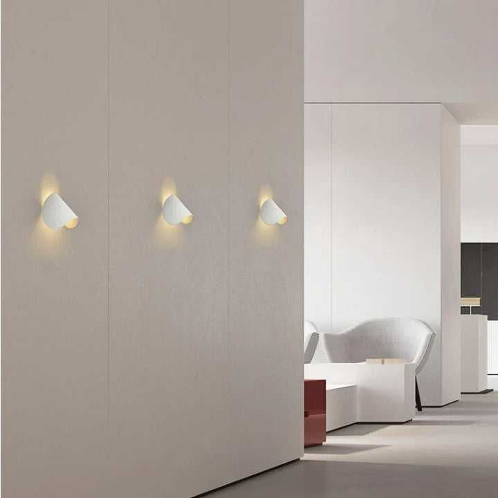 Adjustable Up-Down LED Wall Light, Warm Ambient Modern Sconce 12