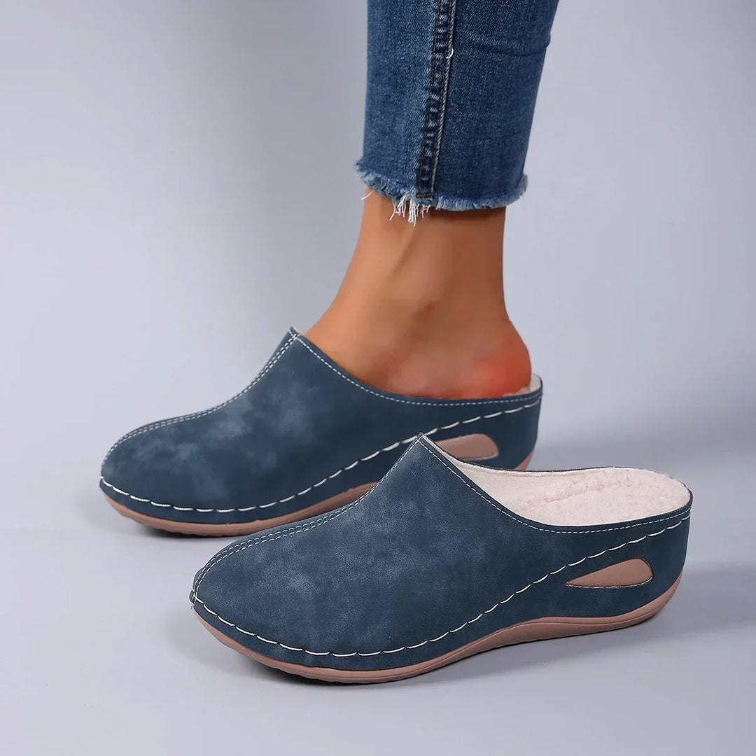 Orthopedic Warm Fleece-Lined Slippers for Everyday Comfort at Home 4