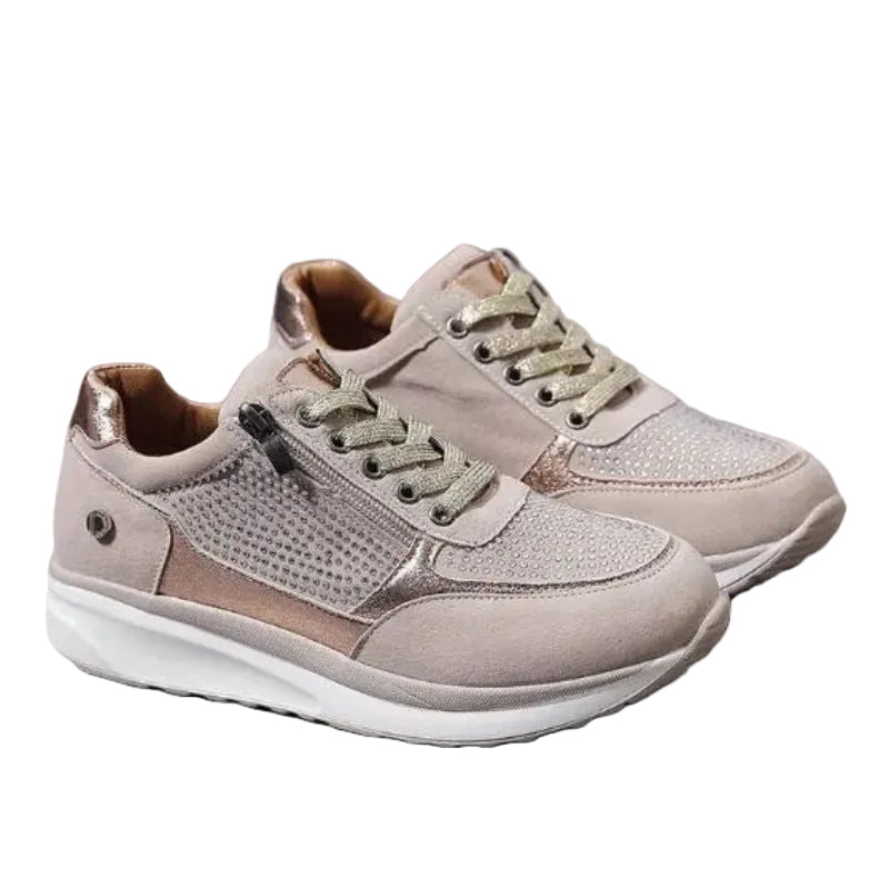 Women's Orthopedic Casual Shoe - Breathable, Supportive, Non-Slip Sole, Cushioned Insole 1