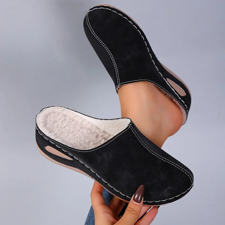 Orthopedic Warm Fleece-Lined Slippers for Everyday Comfort at Home 5