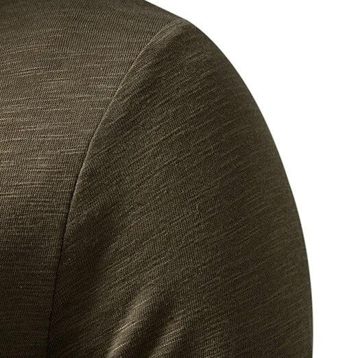 Classic Men's Henley Shirt, Soft 100% Cotton, Slim Fit 8