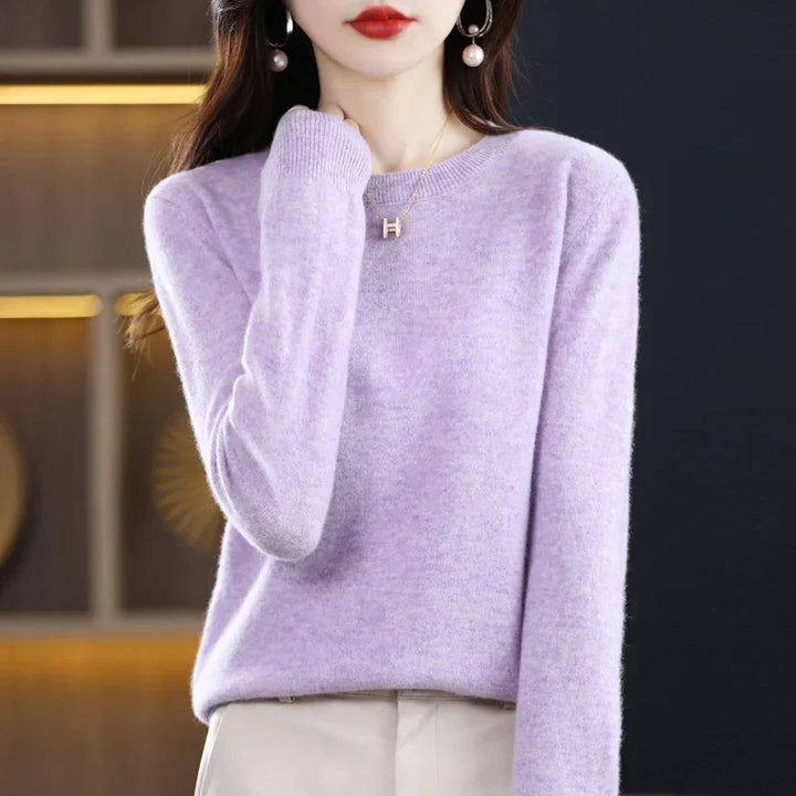 Women's Pure Cashmere Sweater for Fall and Winter 17