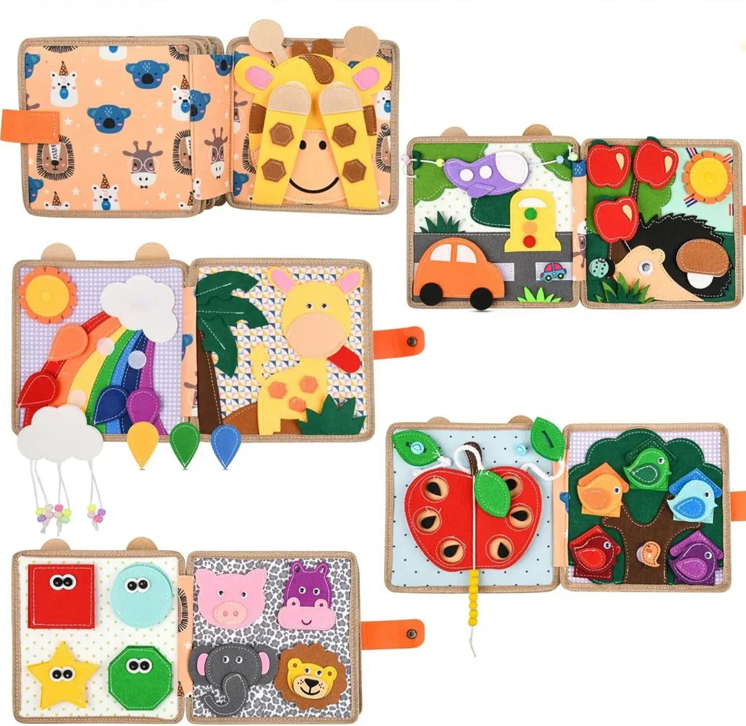 Montessori Busy Book – Learn Through Play 4