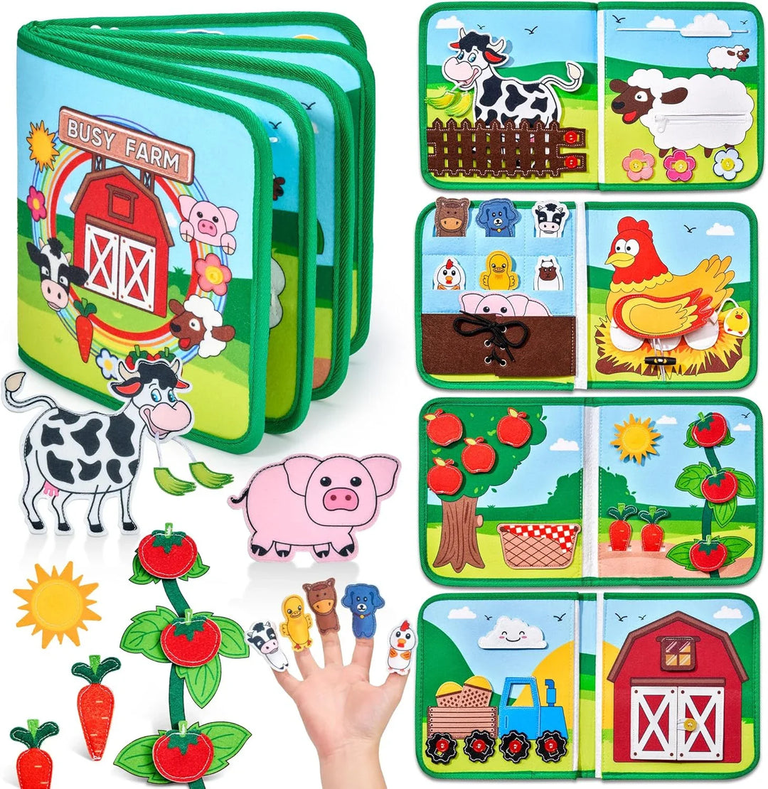 Montessori Busy Book – Learn Through Play 2