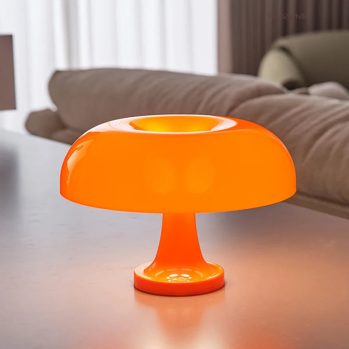 Dimmable LED Table Lamp in Bauhaus Mushroom Style for Desk & Nightstand 3
