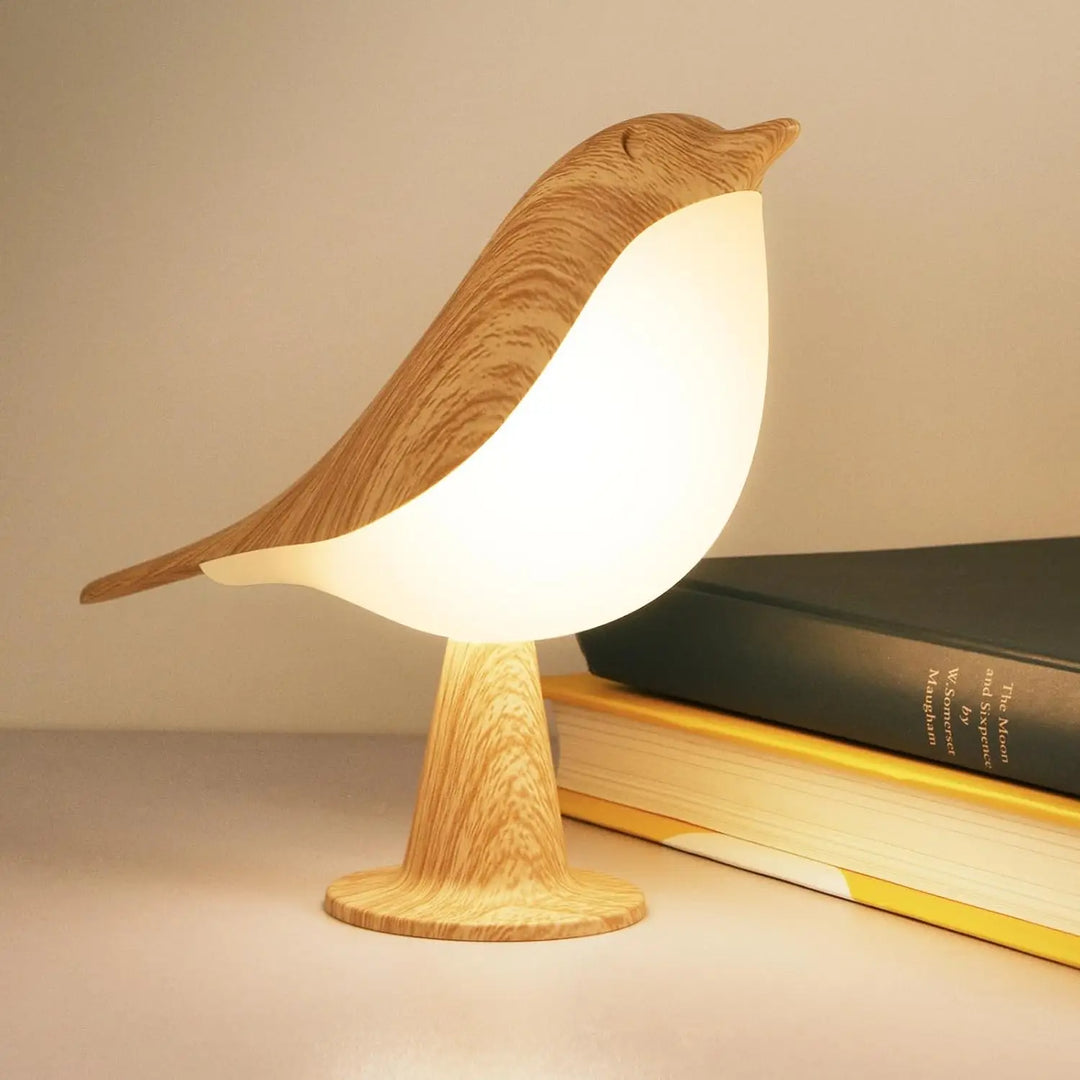Rechargeable LED Bird Table Lamp with Touch Control Night Light 1