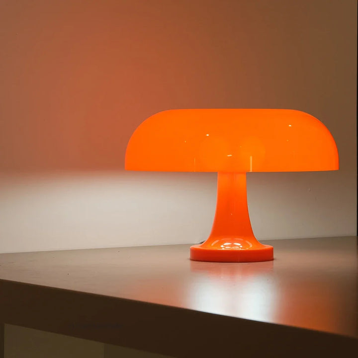 Dimmable LED Table Lamp in Bauhaus Mushroom Style for Desk & Nightstand 6