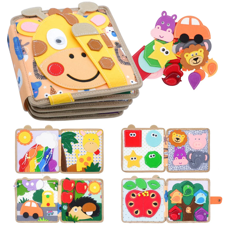 Montessori Busy Book – Learn Through Play 9