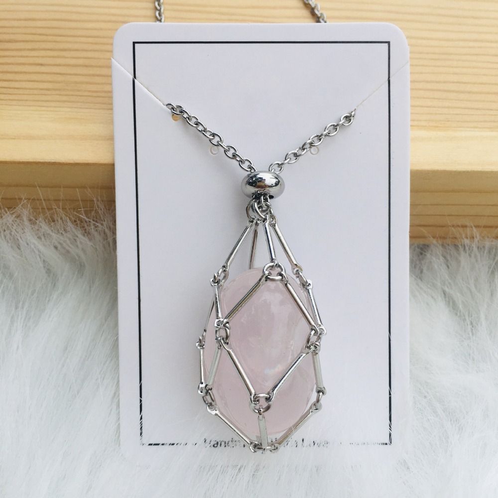 Interchangeable Crystal Stone Necklace for Radiant Style & Harmony 11