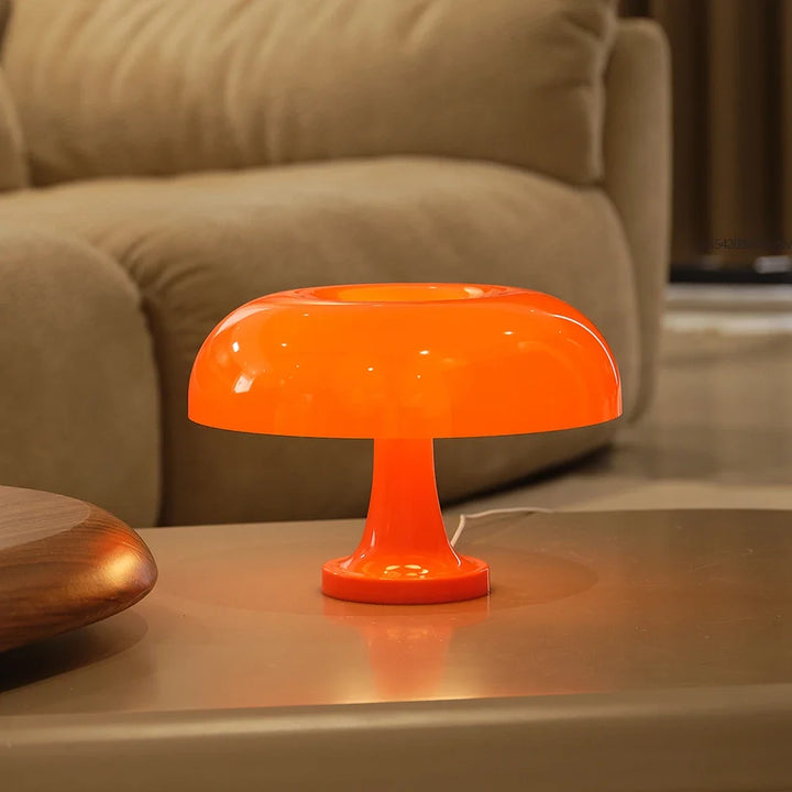 Dimmable LED Table Lamp in Bauhaus Mushroom Style for Desk & Nightstand 5