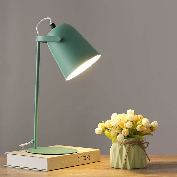 Nordic Macaron Bucket Table Lamp | Scandinavian Desk Light 9