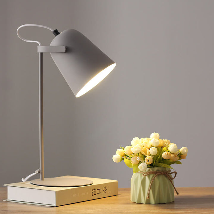 Nordic Macaron Bucket Table Lamp | Scandinavian Desk Light 10
