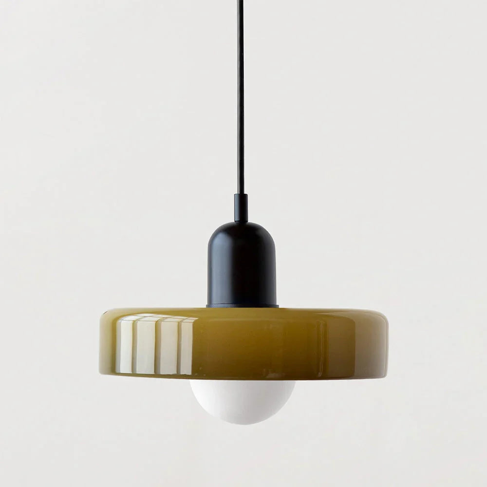 Bauhaus Stained Glass Pendant Lamp 23