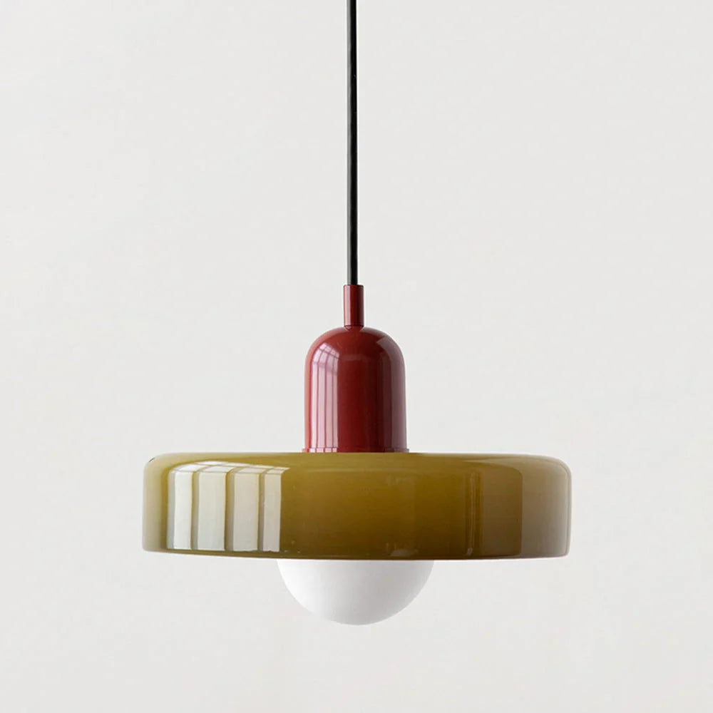 Bauhaus Stained Glass Pendant Lamp 29