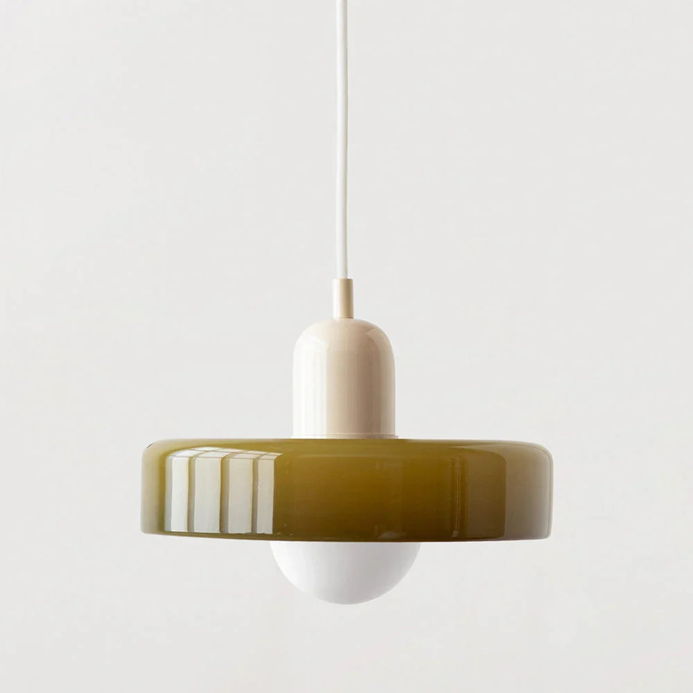 Bauhaus Stained Glass Pendant Lamp 21