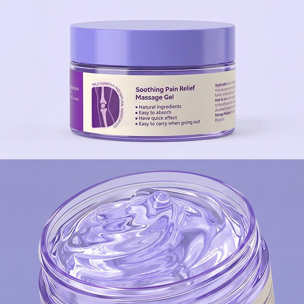 Fast-Acting Soothing Joint Pain Relief Gel with Emu Oil and Curcuma Longa 2