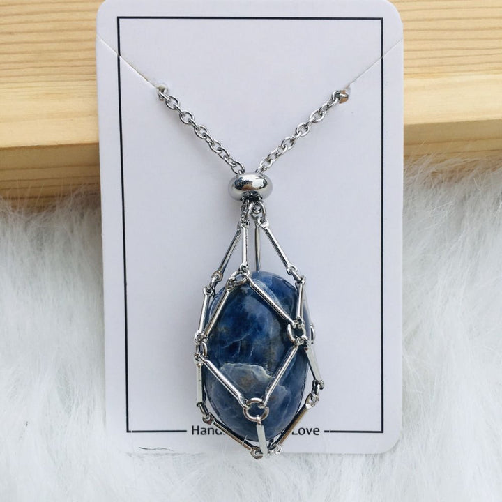 Interchangeable Crystal Stone Necklace for Radiant Style & Harmony 13