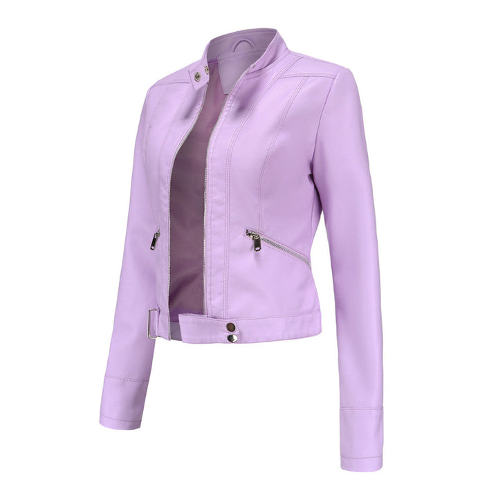 Classic Women's Leather Jacket with Timeless Style 13