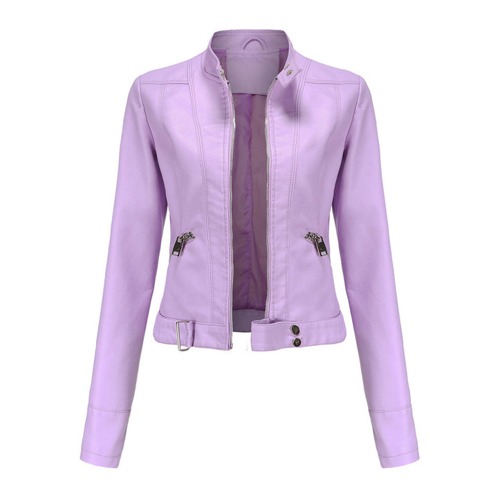 Classic Women's Leather Jacket with Timeless Style 6
