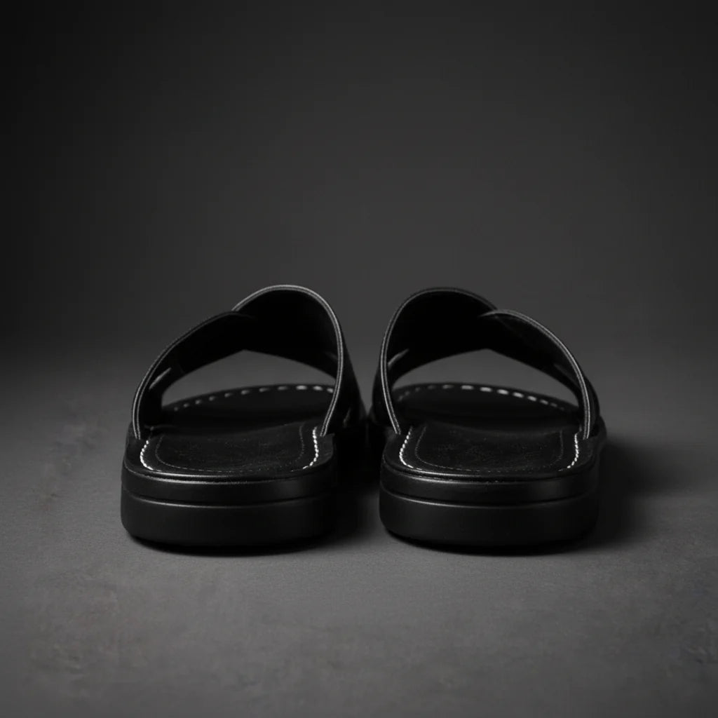 Men's Sandals | Crossed Strap Design & Slip-On Comfort 9