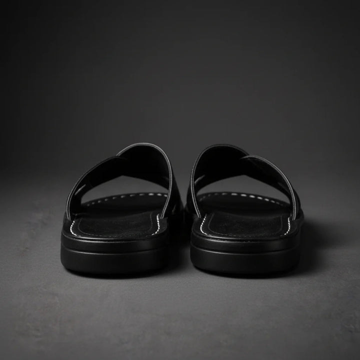 Men's Sandals | Crossed Strap Design & Slip-On Comfort 9