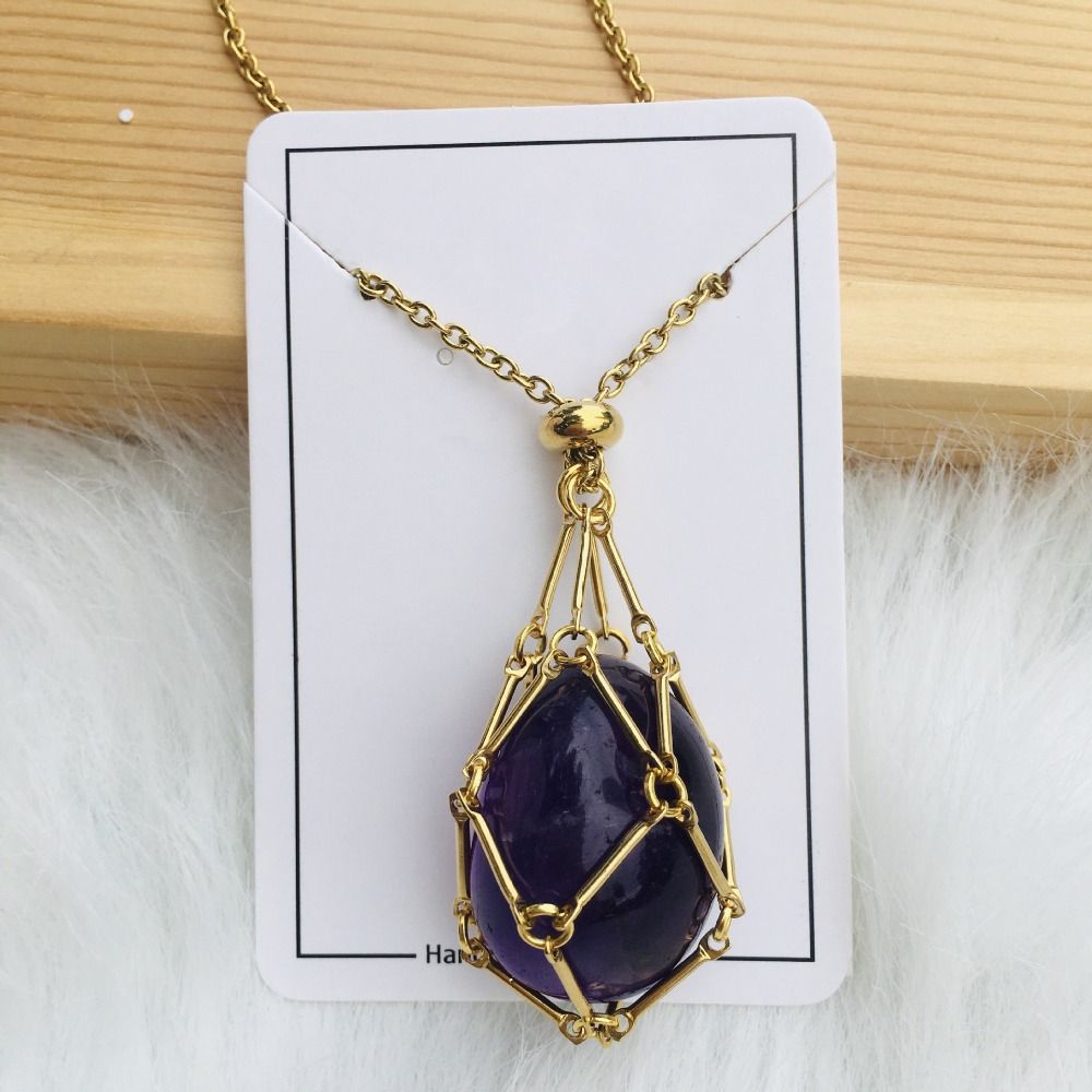 Interchangeable Crystal Stone Necklace for Radiant Style & Harmony 16