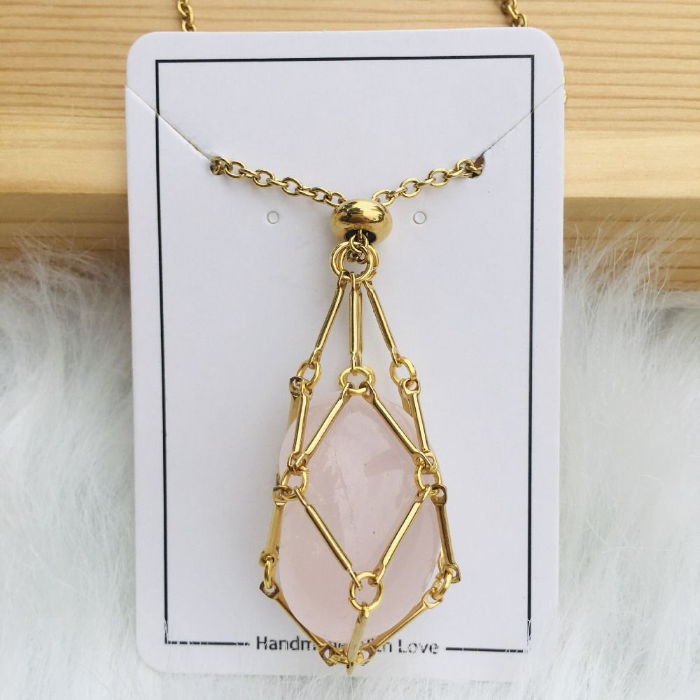 Interchangeable Crystal Stone Necklace for Radiant Style & Harmony 10